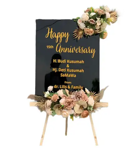 Papan Bunga Akrilik Kliwed