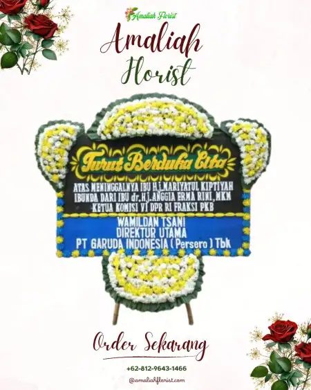 Papan Bunga Duka Kliwed